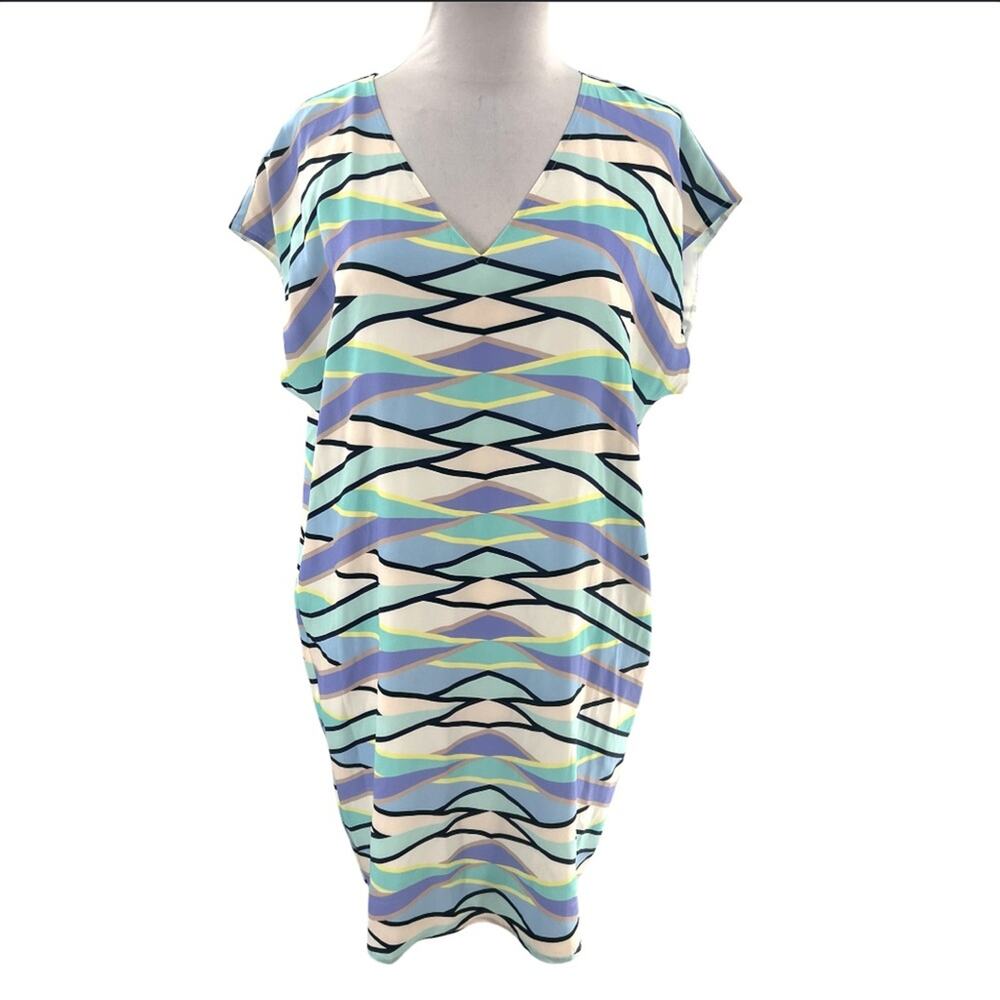 Marie Oliver‎ Andi silk caftan dress sz M